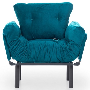 Kreslo NITTA petrolejová 4