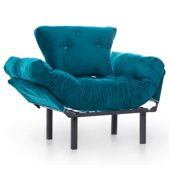 Kreslo NITTA petrolejová 6