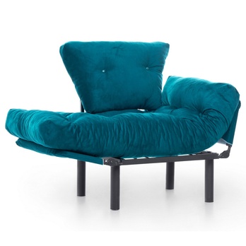 Kreslo NITTA petrolejová 8