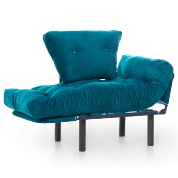 Kreslo NITTA petrolejová 9