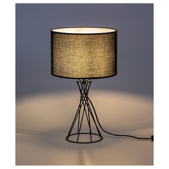 Stolná lampa NIVRA čierna/zlatá 2