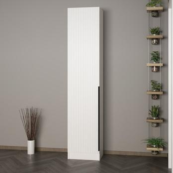 Predsieňová skriňa NOAH 1 biela/čierna 1