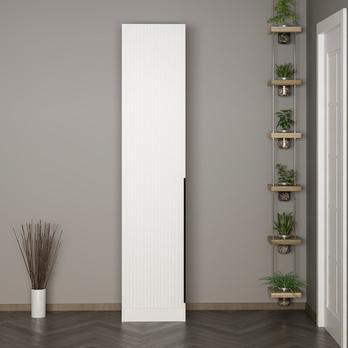 Predsieňová skriňa NOAH 1 biela/čierna 3