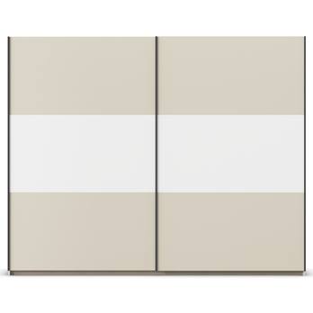 Šatníková skriňa NOE II šampanské/alpská biela 2