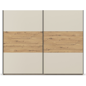 Šatníková skriňa NOE II šampanské/dub artisan 2