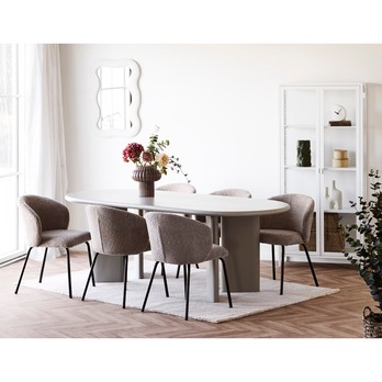 Jedálenský stôl NOGONU 220 piesková 5