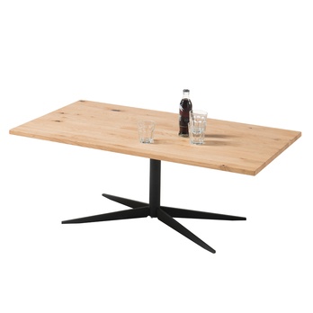 Konferenčný stolík NOLAN dub/čierna 2