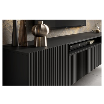 Závesný TV stolík NONIE čierna 3