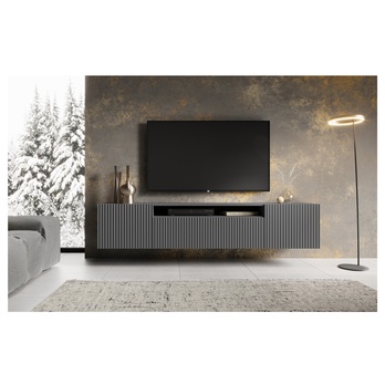 Závesný TV stolík NONIE grafitová 1