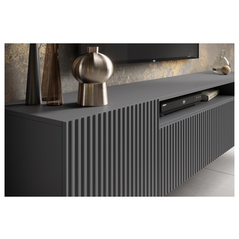 Závesný TV stolík NONIE grafitová 3