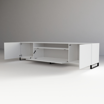 TV stolík NONIE biela 2