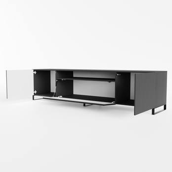 TV stolík NONIE grafitová 2