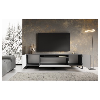 TV stolík NONIE grafitová 3