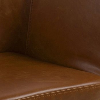 Jedálenská stolička NORA PU dub/hnedá 7