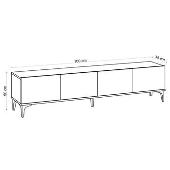 TV komoda NORA dub sapphire 4