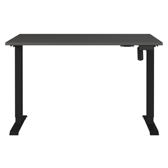 Písací stôl NORDA grafitová, šírka 120 cm 1