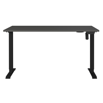 Písací stôl NORDA grafitová, šírka 140 cm 2