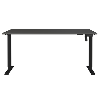 Písací stôl NORDA grafitová, šírka 160 cm 1