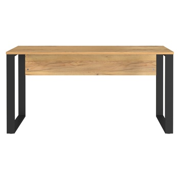 Písací stôl NORDA dub/čierna, šírka 150 cm 1