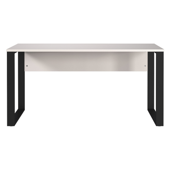 Písací stôl NORDA kašmírová/čierna, šírka 150 cm 1