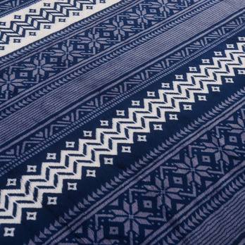 Posteľná bielizeň NORDIC BLUE modrá, 70x90 a 140x200 cm 2