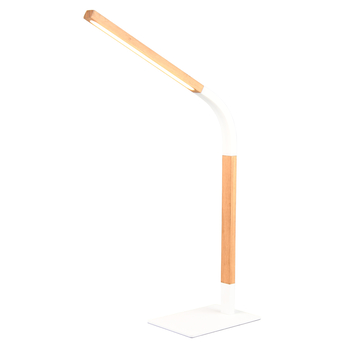 Stolná lampa NORRIS biela/prírodná 2