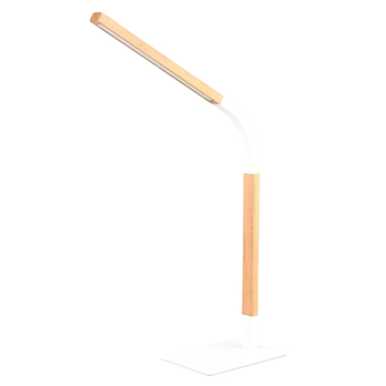 Stolná lampa NORRIS biela/prírodná 4