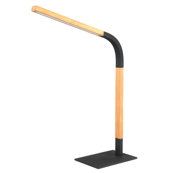 Stolná lampa NORRIS čierna/prírodná 2
