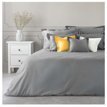 Obliečka na paplón NOVAC sivá, 140x200 cm 1