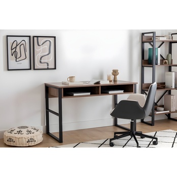 Písací stôl NOVE orech 1