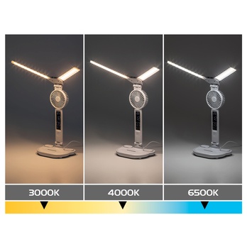 Stolná lampa NOVILO biela 1