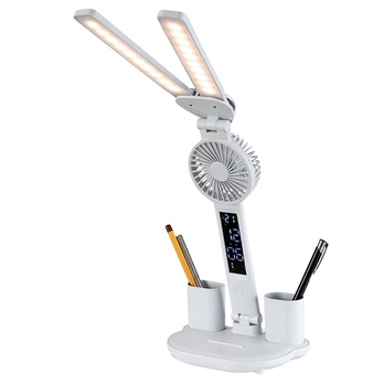 Stolná lampa NOVILO biela 5