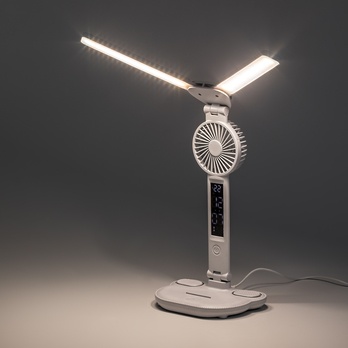 Stolná lampa NOVILO biela 11