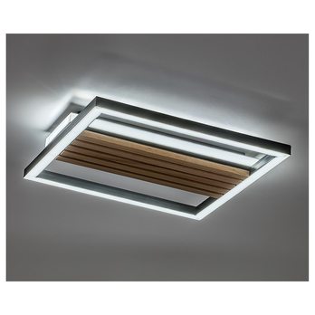 Stropné svietidlo NOXELLE 3 dub/čierna, šírka 32 cm 8