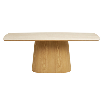 Jedálenský stôl NULA prírodná/travertín 2