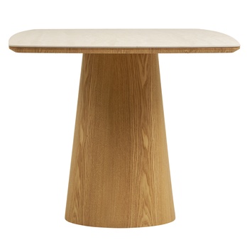 Jedálenský stôl NULA prírodná/travertín 3