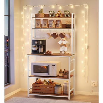 Regál NYKO 6 dub/biela 1