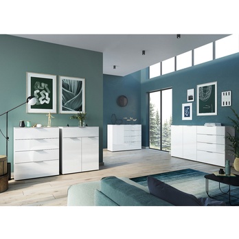 Komoda OAKLAND 3696 biela 1