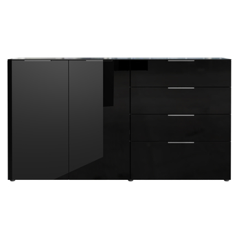 Komoda OAKLAND 3698 čierna 3