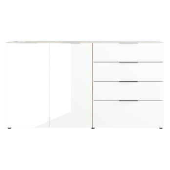 Komoda OAKLAND 3698 dub/biela 3