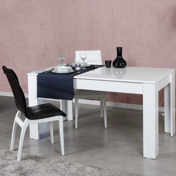 Jedálenský stôl OBLO biela 1