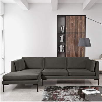 Sedacia súprava OCEAN II ľavá, grafitová 1