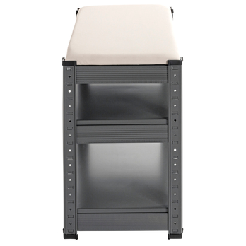 Lavica na topánky ODENSE sivá/antracitová 1