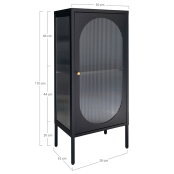 Komoda ODILOADI čierna 7