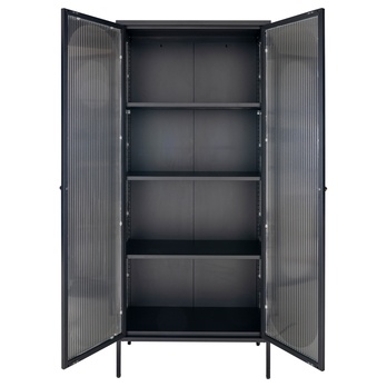 Vitrína ODILOADI čierna 2