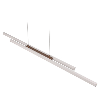 Závesné LED svietidlo ODIO kávová/svetlosivá 2