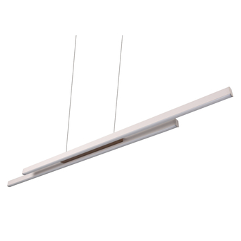 Závesné LED svietidlo ODIO kávová/svetlosivá 3