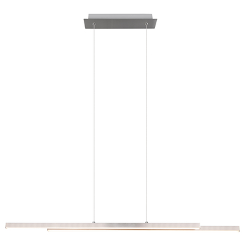 Závesné LED svietidlo ODIO matný nikel 1