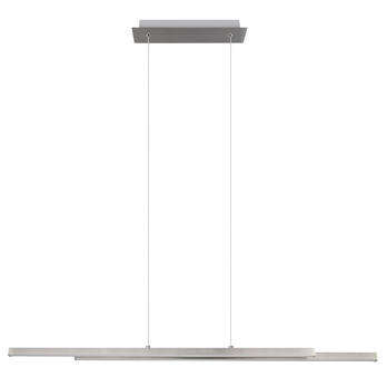 Závesné LED svietidlo ODIO matný nikel 2