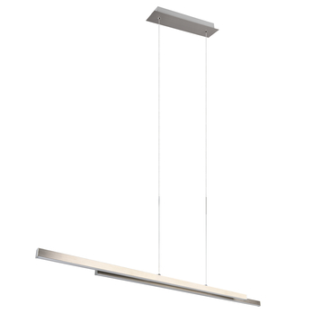 Závesné LED svietidlo ODIO matný nikel 3